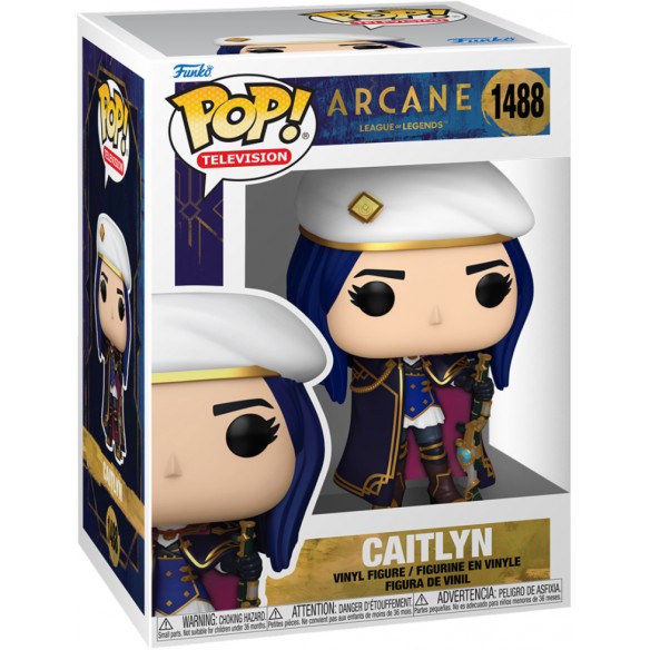 Funko Pop Television 1488 - Caitlyn - Arcane League of Legends