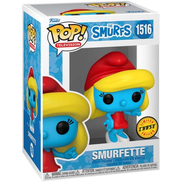 Funko Pop Television 1516 - Smurfette - The Smurfs (Chase)