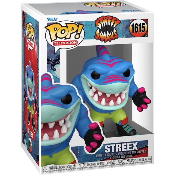 Funko Pop Television 1615 - Streex - Street Sharks