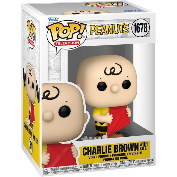 Funko Pop Television 1678 - Charlie Brown with Kite - Peanuts