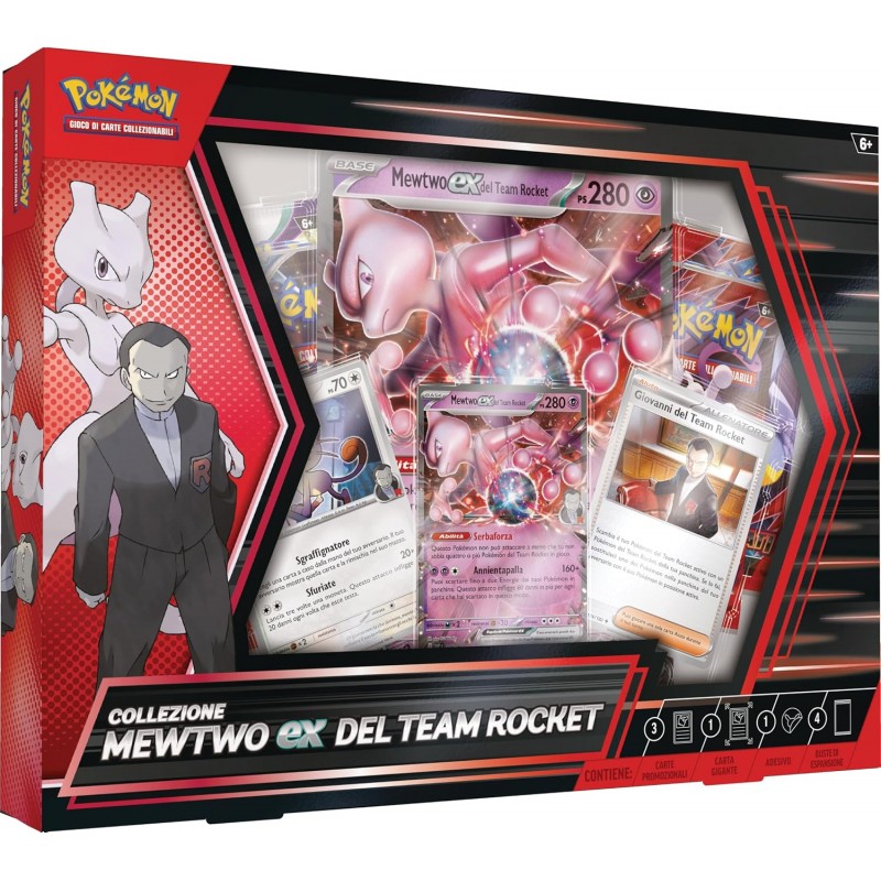 GAMEVISION - Pokemon Collezione Mewtwo-ex del Team Rocket - PK10440-I