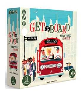 Get on Board: New York & London - Gioco da Tavolo Strategico per Famiglie e Amici, 2-5 Giocatori, Divertimento in 30 Minuti!