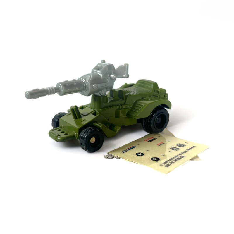 G.i. Joe: A Real American Hero - Tank Car (Unstickered) with Stickers & Dutch Instructions