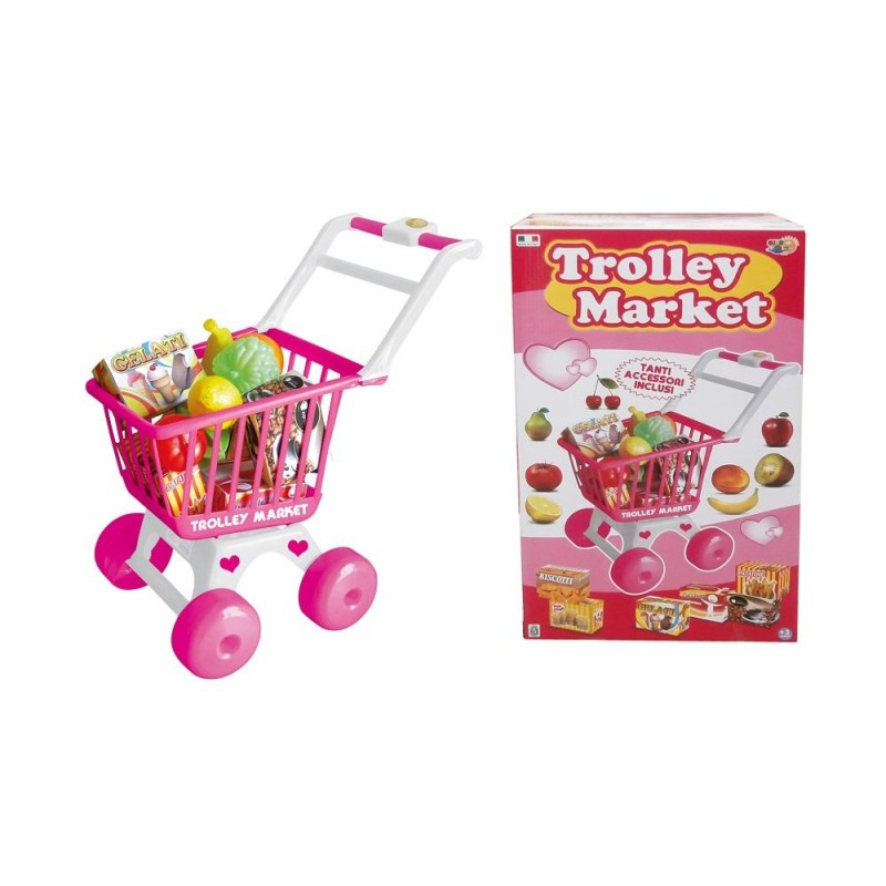 GIAV - Carrello Supermercato Rosa - 0381