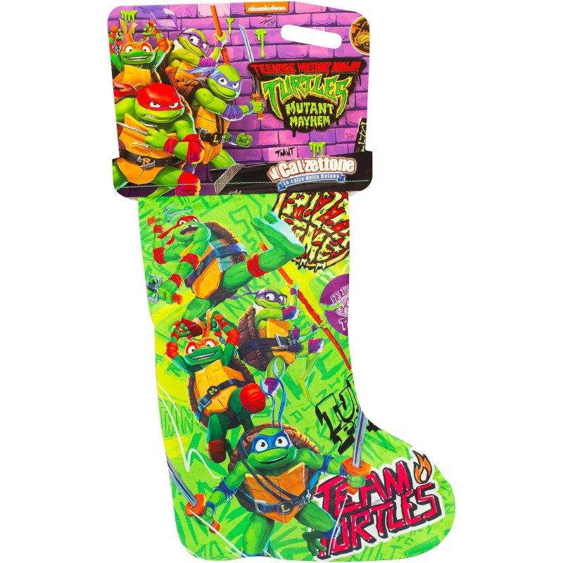 GIOCHI PREZIOSI - Turtles Calza della Befana (Giochi Inclusi) - CA003000