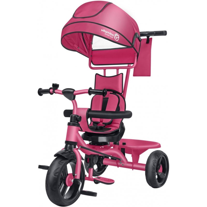 GLOBO - Vitamina G Triciclo Rosa 5 in 1 - 05565