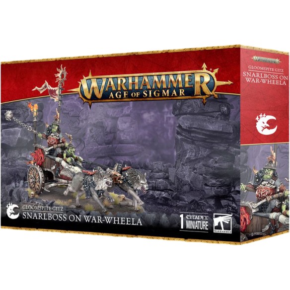 Gloomspite Gitz - Snarlboss on War-Wheela