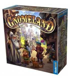 Gnomeland - Gioco da Tavolo Strategico per 2-4 Giocatori di Stefano Castelli, Avventure Fantasiose e Dadi, Edizione 2018