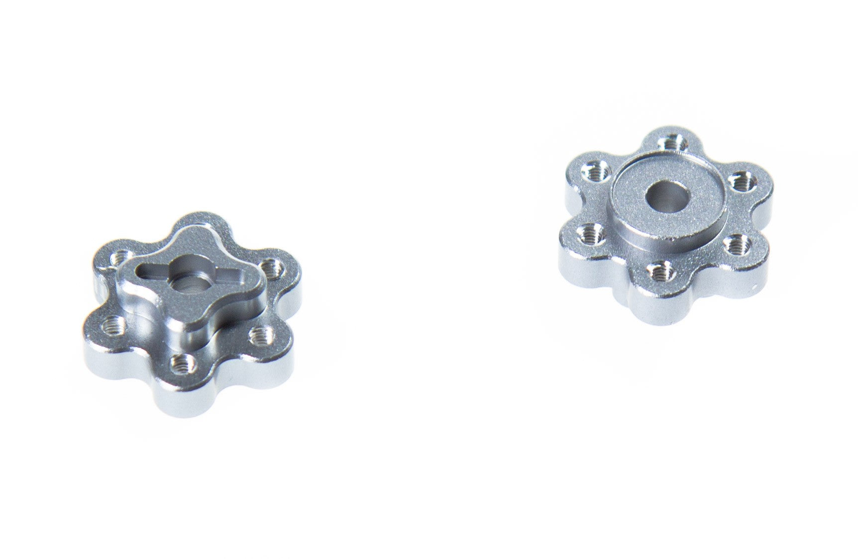 GPM Adattatori per ruote in alluminio grigio da 9 mm YT009A-GS