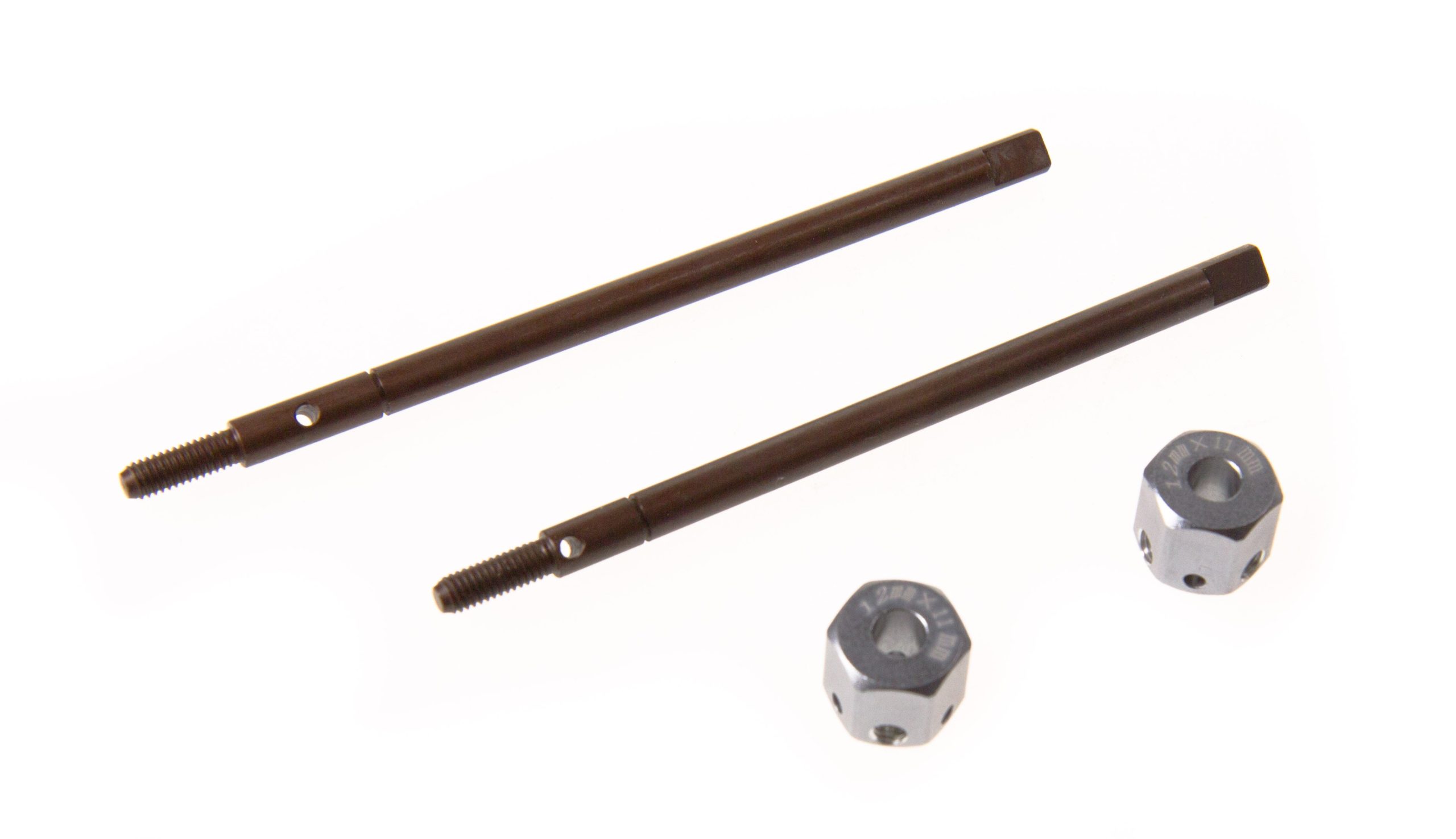 GPM Asse posteriore in acciaio + Hexa +5 mm alu grigio SW98102SR/+5-GS