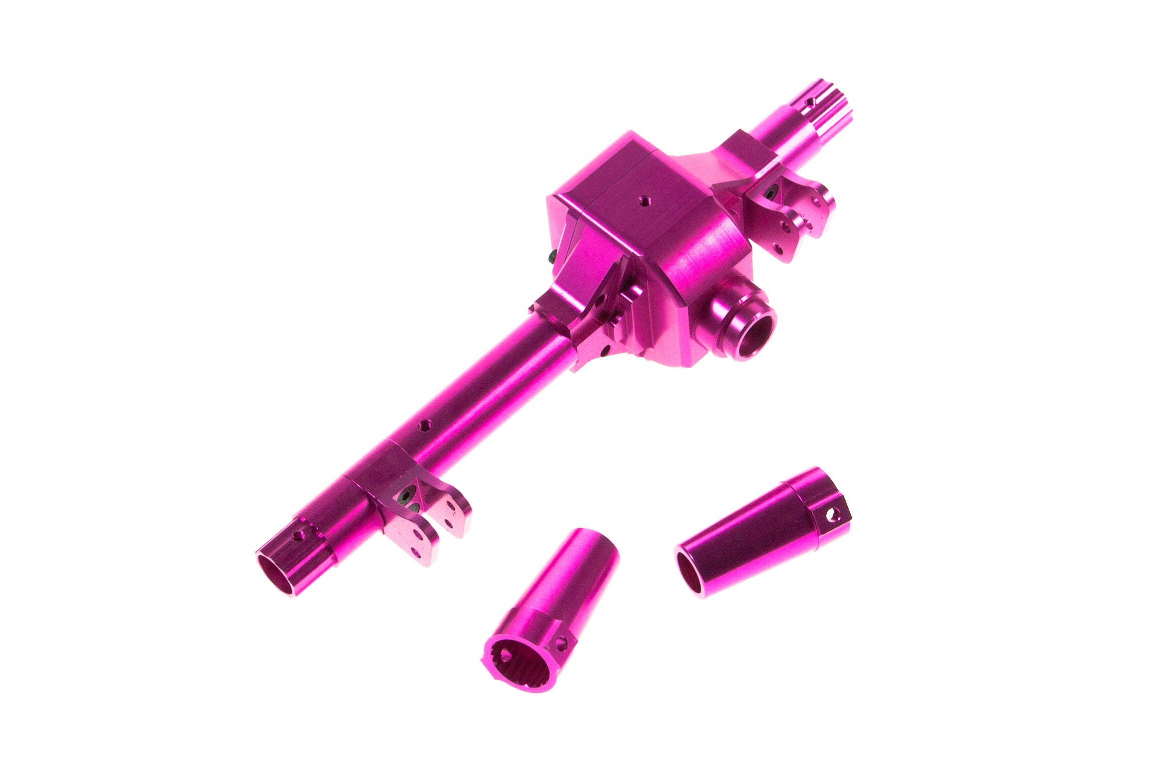 GPM Ponte completo in alluminio + portamandrini rosa WR012+WR022-PK