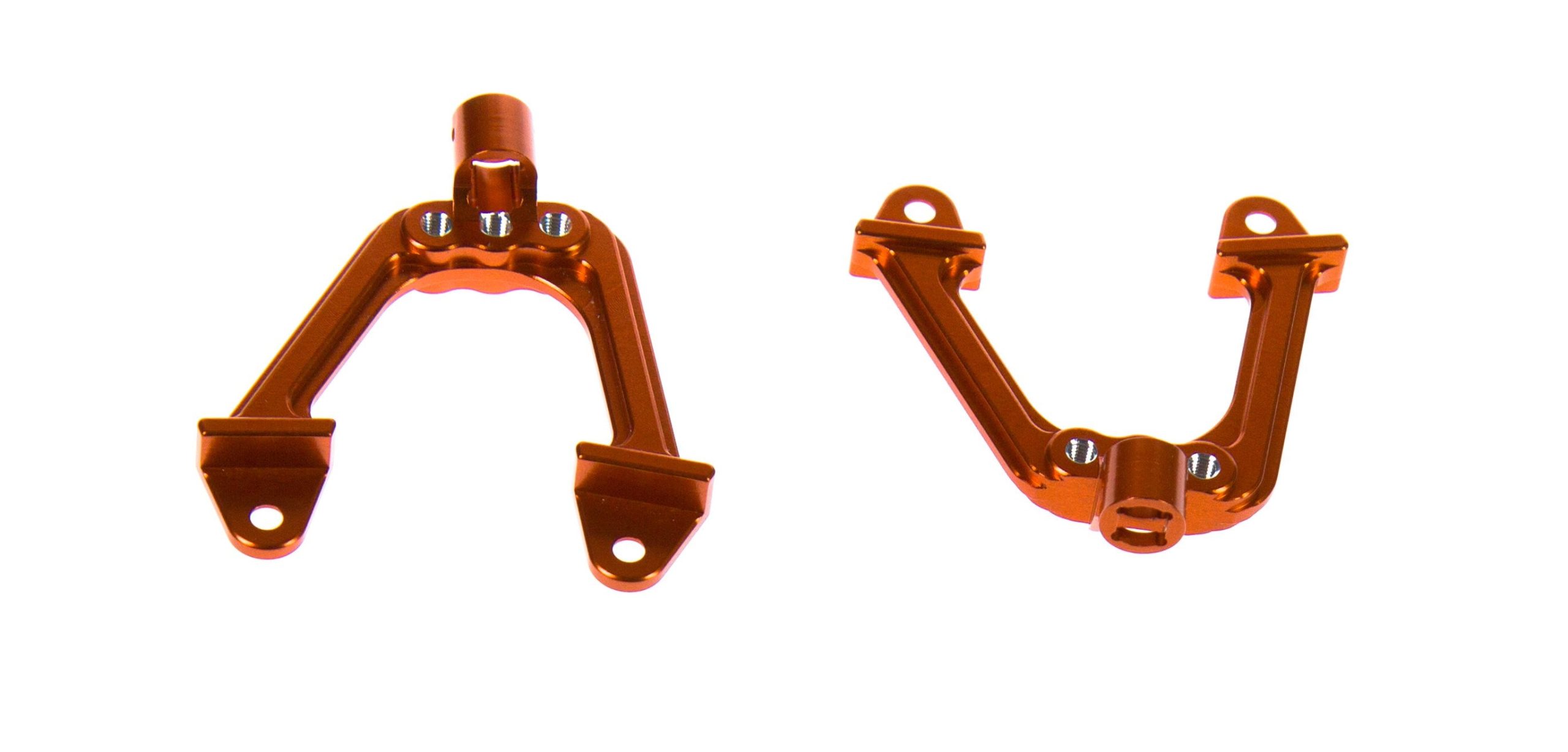 GPM Supporto anteriore in alluminio arancione SCX028-OR