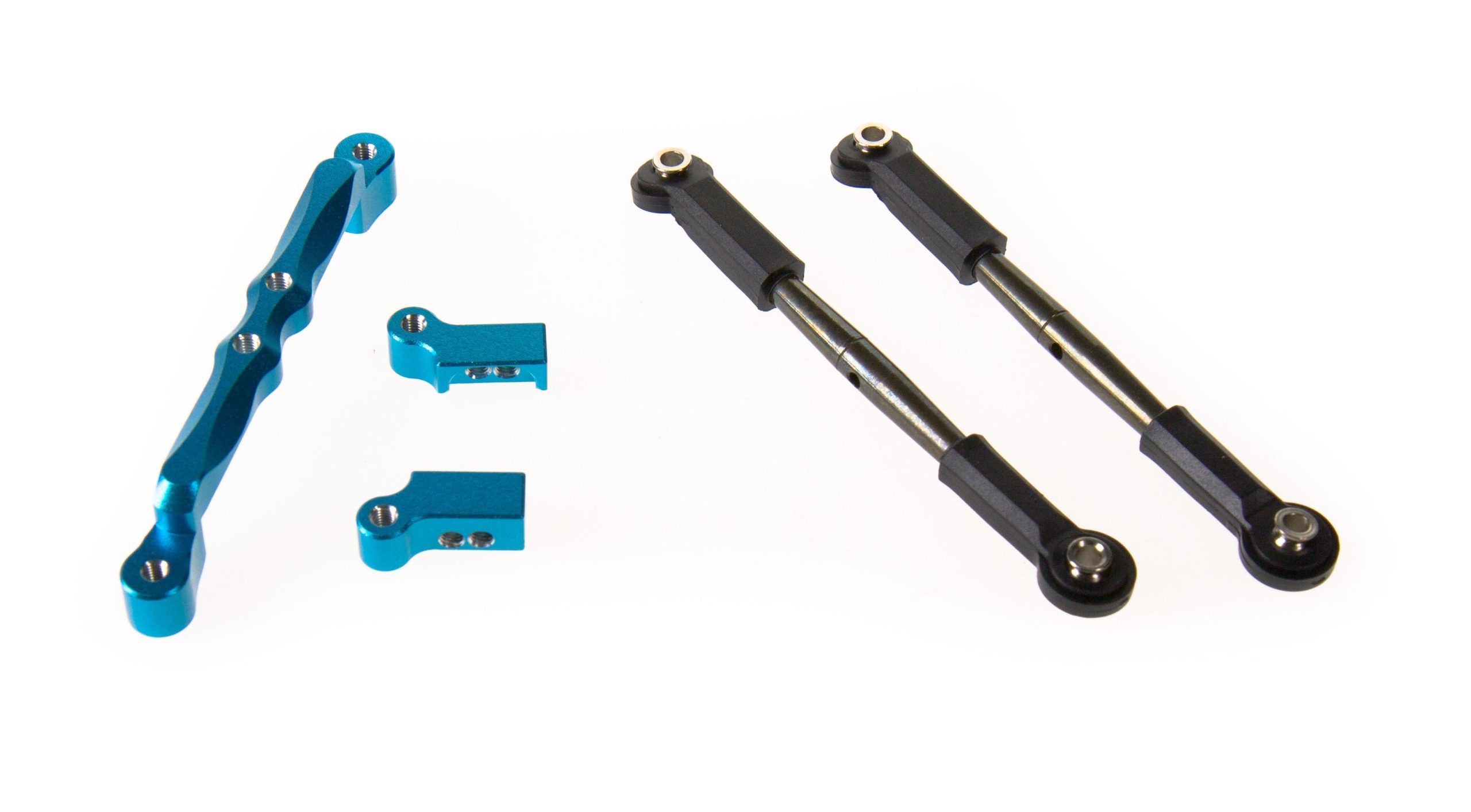 GPM Staffa anteriore in alluminio azzurro + billette in acciaio per molle CRA049S-SB