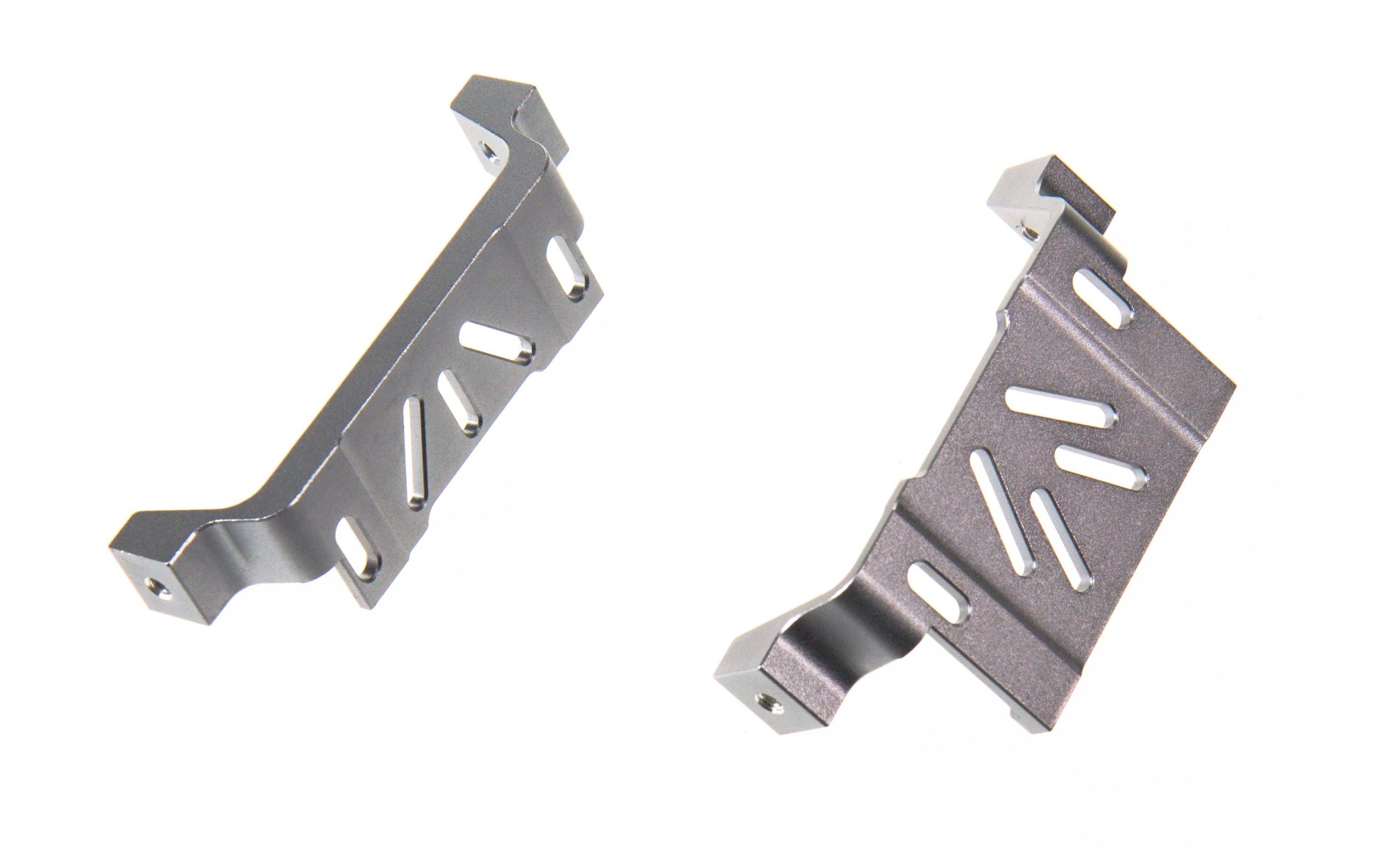 GPM Supporto batteria in alluminio grigio SW026-GS