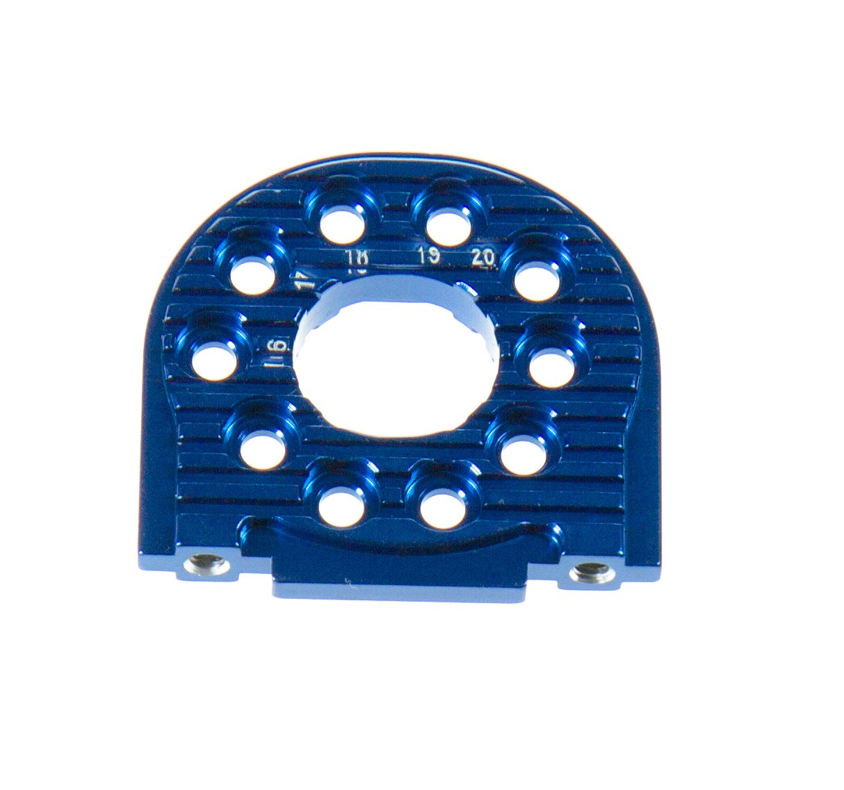 GPM Supporto motore 16/25dts alu blu TT2018A-B