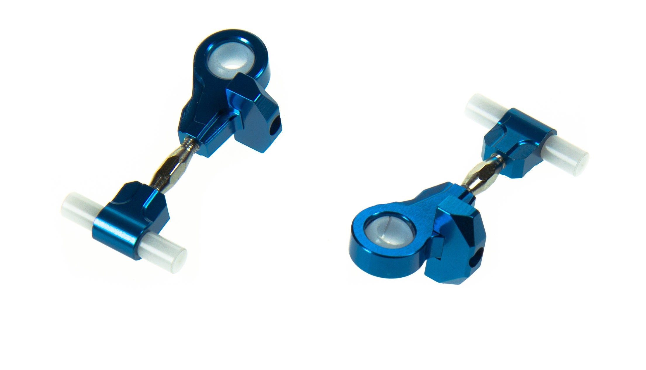 GPM Triangolo anteriore regolabile in alluminio blu TT2054-B