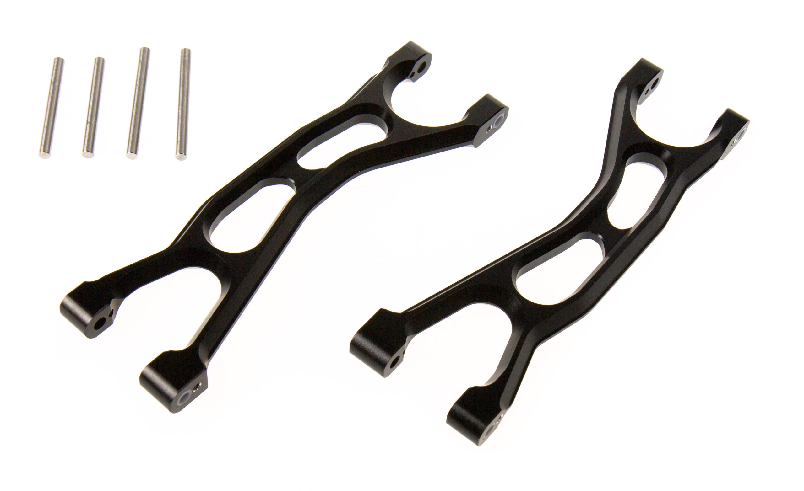 GPM Paraurti anteriori e posteriori in alluminio nero (x2) TXM054F/R-Bk