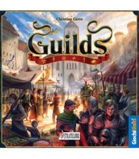 Guilds - Gioco di Strategia e Competizione nel Regno di Anderis, Aste e Piazzamento Tessere, 10+ anni, 75 min, Christian Giove