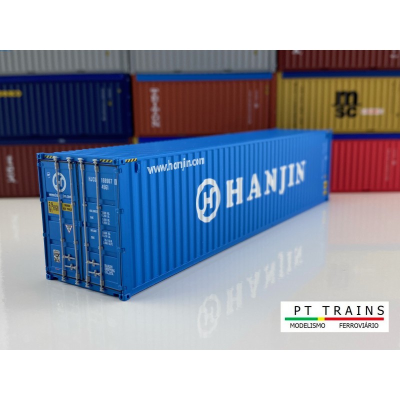 Contenitore HC ''HANJIN'' da 40''. PT TRAINS 840043.1
