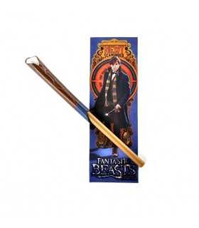 Harry Potter Animali Fantastici - Penna a Forma di Bacchetta di Newt Scamander e Segnalibro
