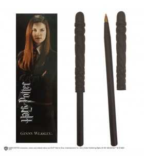 Harry Potter - Bacchetta Penna e Segnalibro di Ginny Weasley