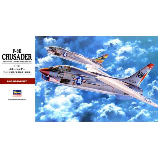 Hasegawa - 1/48 F-8e Crusader (Has607225)