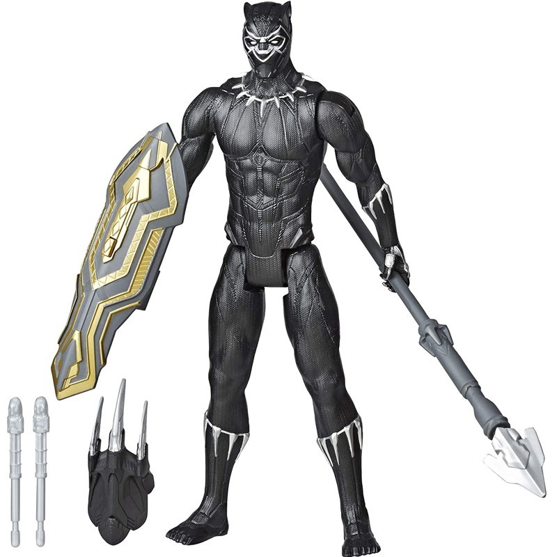 HASBRO - Avengers Black Panter con Armatura - E7388