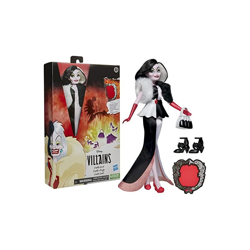 HASBRO - Disney Villains Fashion Doll Crudelia - 95533