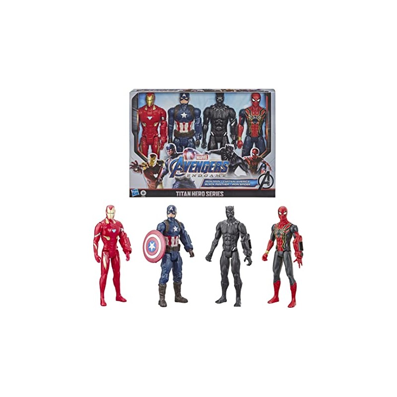 HASBRO - Marvel Avengers Set 4 Action Figures - E5863