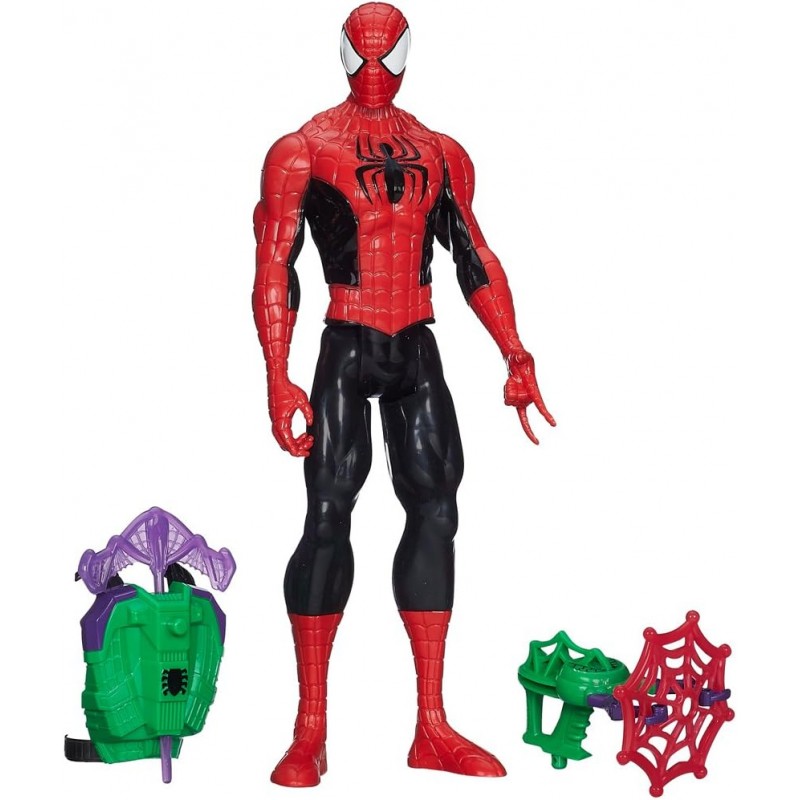 HASBRO - Marvel Spiderman Personaggio 30cm. con Accessori - A8343