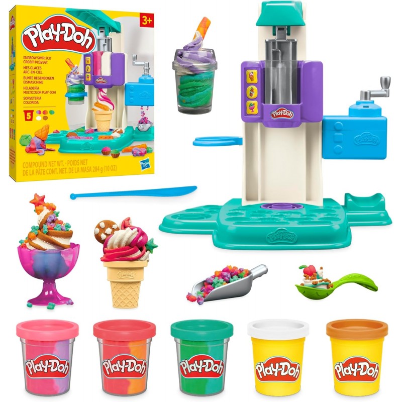HASBRO - Play Doh Gelateria Arcobaleno - G00285