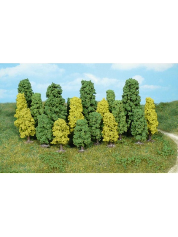 HEKI 1318 Confezione di alberi assortiti alti (altezza cm. 4-8) pezzi 20