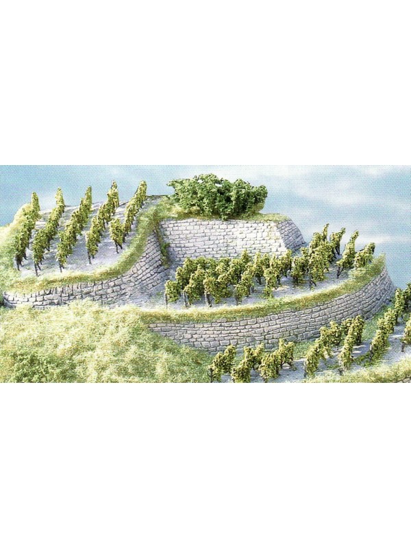 HEKI 1535 Confezione di 120 piante di vite in kit (completo di foglie Heki)