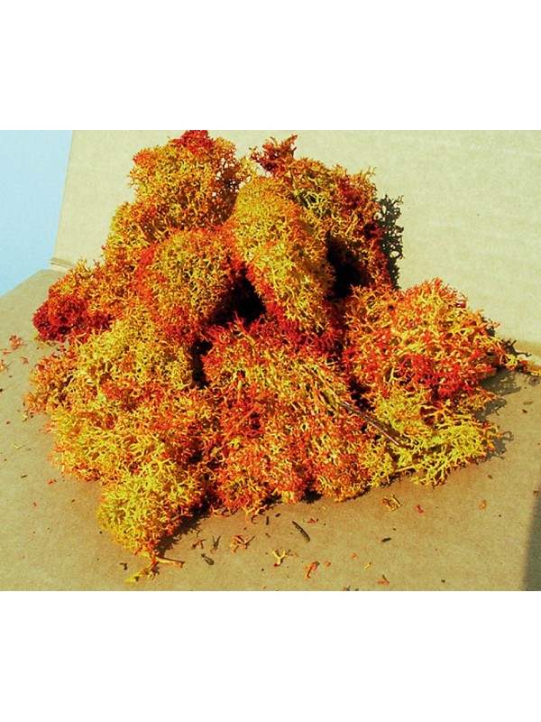 HEKI 3216 Confezione di licheni colore arancio/scarlatto (contenuto gr. 30)