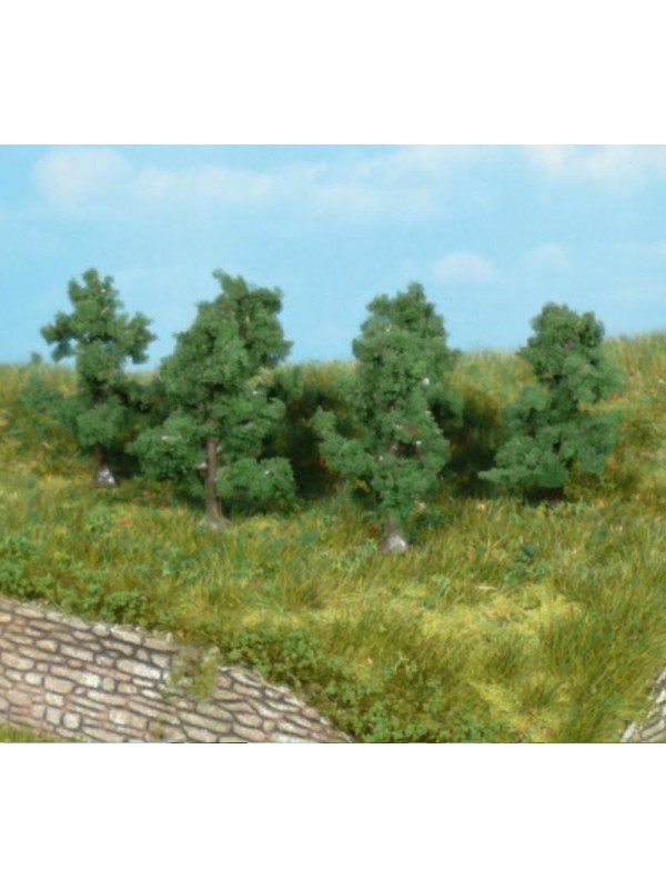 HEKI 1162 Confezione di sei alberi di melo (altezza cm. 4)