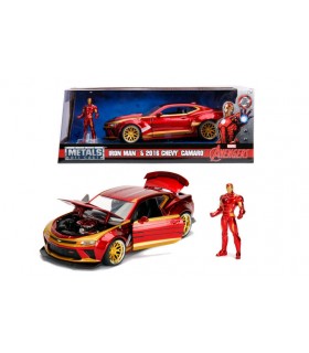 Hollywood Rides - Marvel: Chevy Camaro SS del 2016 con Iron Man (Scala 1:24)