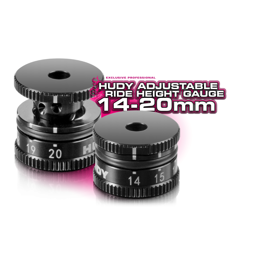 Hudy Misuratore di altezza regolabile 14 - 20mm (art. 107740)