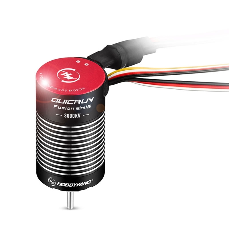 Hobbywing Quicrun Fusion Mini16 Crawler 1:16 370 spec Combo 1 Motore+ESC x Scaler 1:16 - [HW30120403]