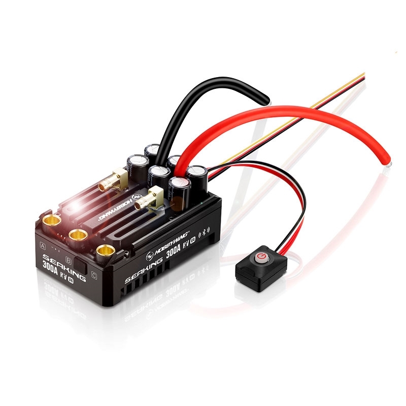 Hobbywing Seaking 300A HV Boat ESC V4 5-14s LiPo - [HW30301202]