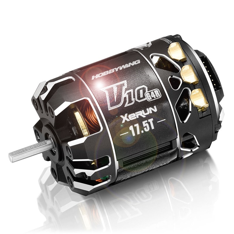 Hobbywing XERUN V10 G4R 17.5T 3150KV (2-3S) Motore brushless 1/10 - [HW30401748]