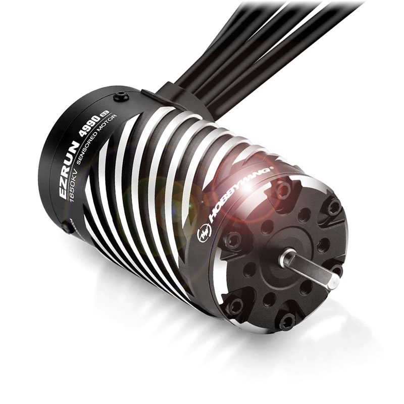 Hobbywing EZRUN 4990SD 1650KV Motore brushless 4 Poli 1/6 albero 5mm - [HW30402450]