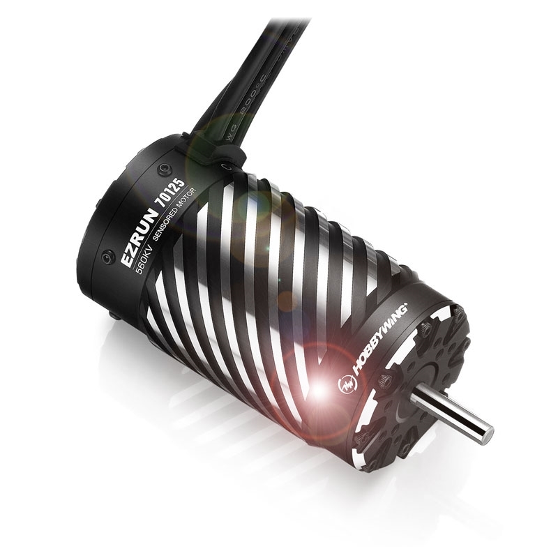 Hobbywing Ezrun 70125SD 560kV motore 4poli 8mm 1/5 1/4 - [HW30402850]