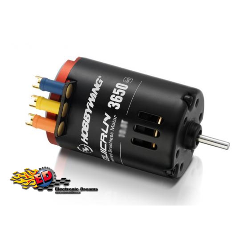 Hobbywing QUICRUN 3650SD 6.5T BLACK G2 5750kv motore brushless sensored 1/10 30404312 - [HW30404312]