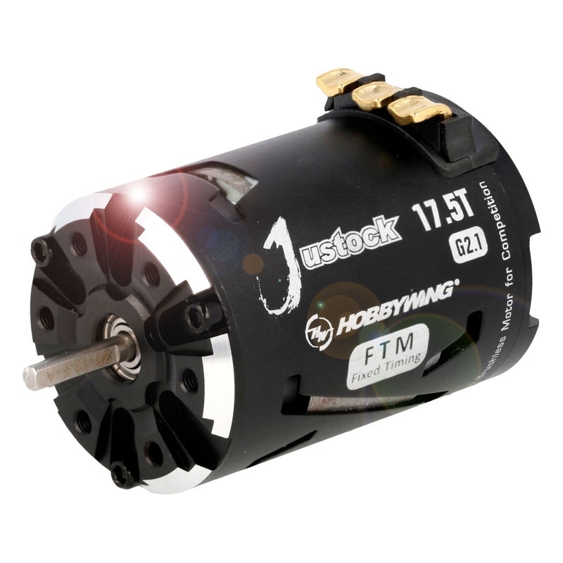 Hobbywing XERUN JUSTOCK 17.5 G2.1 motore brushless sensored 3650 1/10 - 1/12 30408011 - [HW30408011]