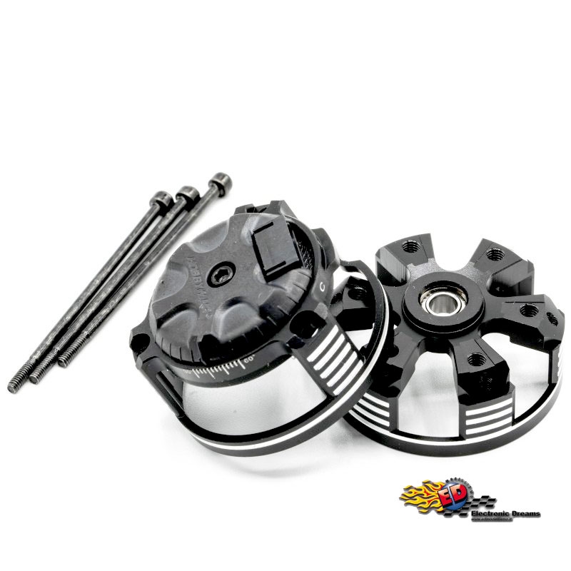 Hobbywing XERUN V10 G3 Tappo POST.+ANT. con sensori e cuscinetti e viti chiusura 30820055 - [HW30820055]