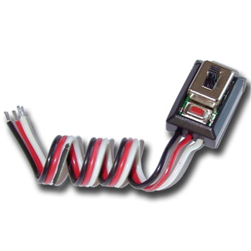 Hobbywing Interruttore per regolatori XERUN 1/10con pulsante set - Justock/120AV2.1/Quicrun-10BL60 s - [HW30850003]