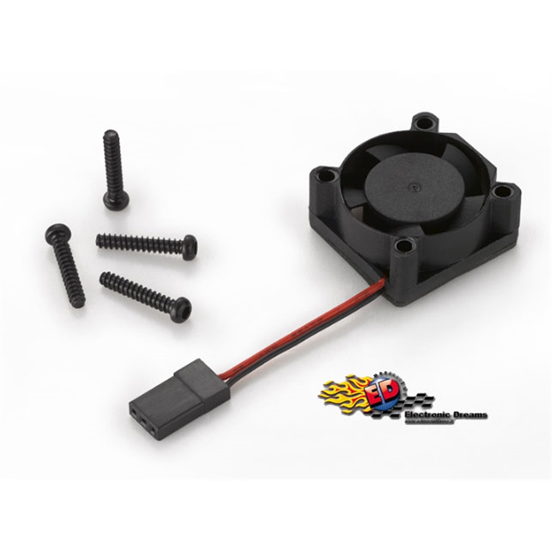 Hobbywing Ventola 2510SH-6V 12.000rpm a 6V. 0.17A 25x25x10mm MAX10 e MAX10 SCT - [HW30860005]