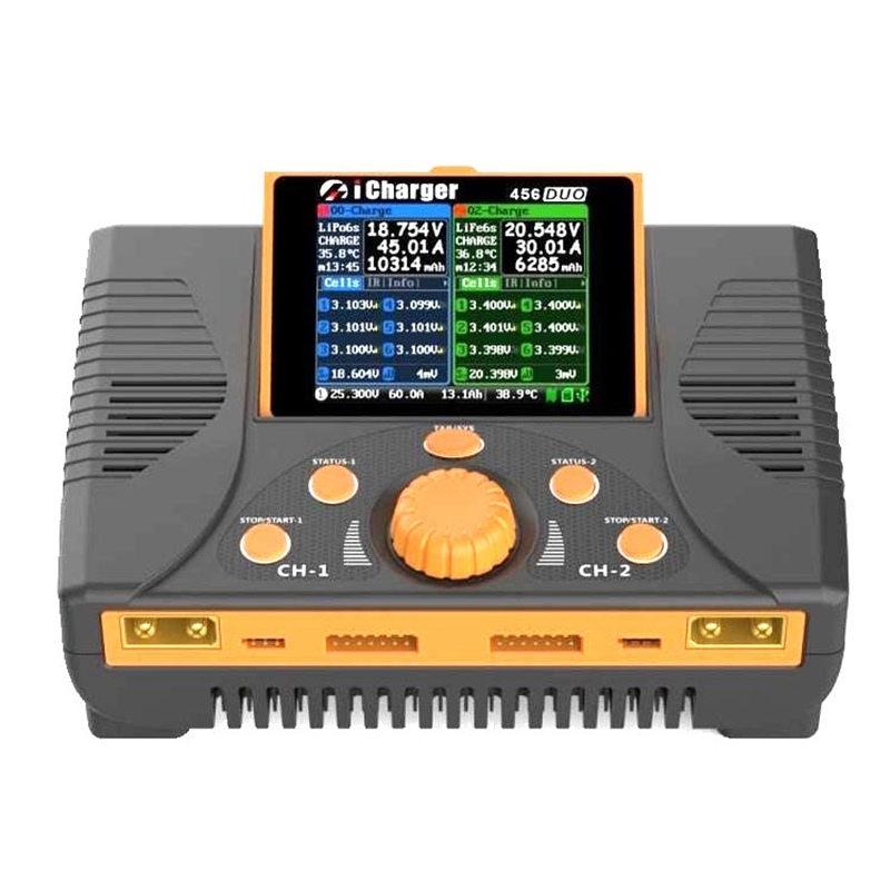 ICharger 456DUO caricabatterie 1400w 2 x 6S battery charger - [IC456-DUO]