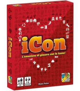 iCon - Gioco di Carte delle Emozioni per 2-8 Giocatori, Creatività e Divertimento in 20 Minuti, Età 7+, Manu Palau