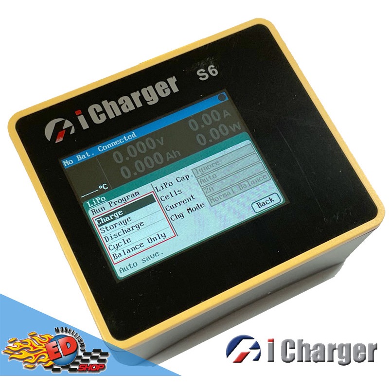 ICharger S6 caricabatterie 1100w 40A. 1 x 6S battery charger - [ICS6]